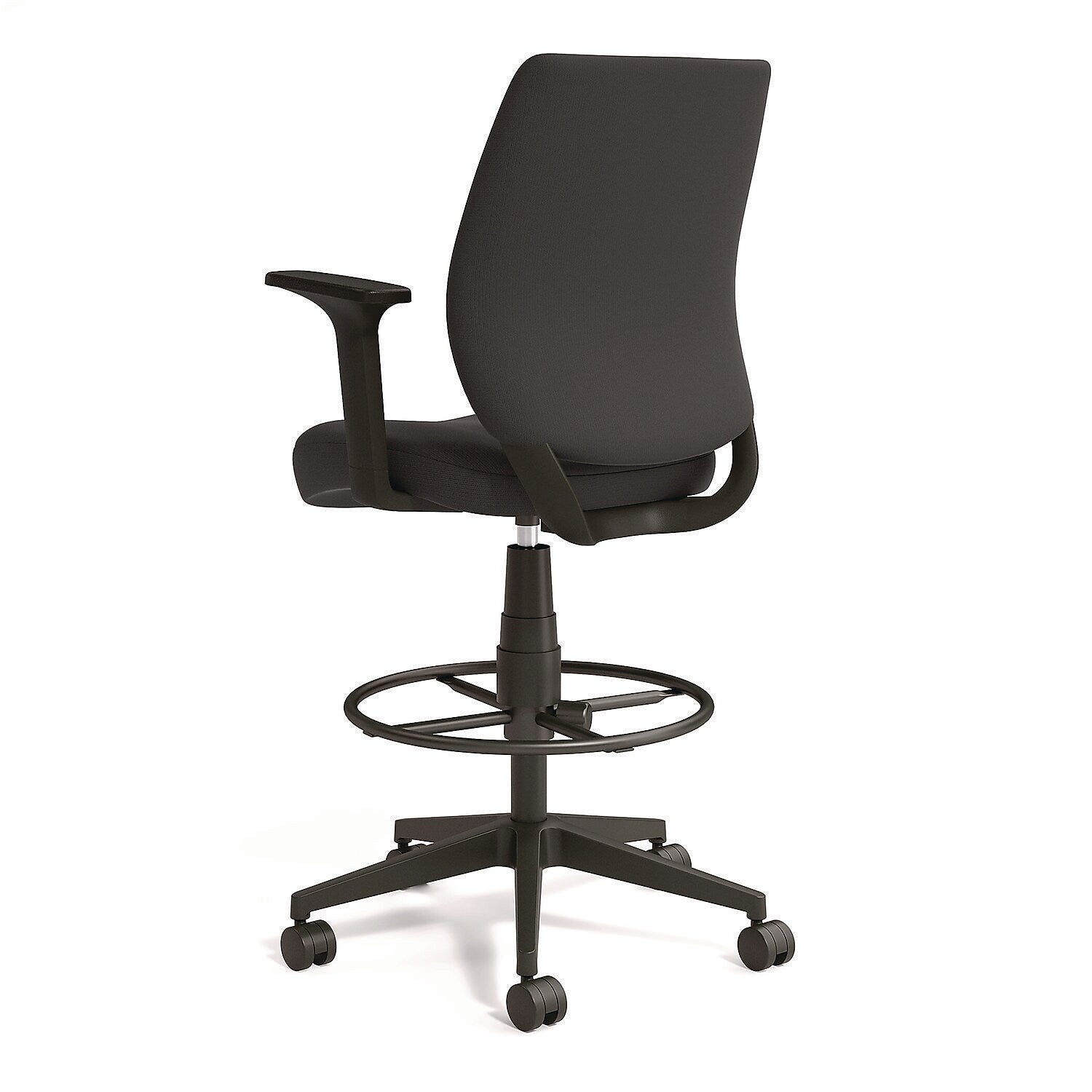 Alera Wessex Ergonomic Fabric Task Chair, Black (ALEWX4614)