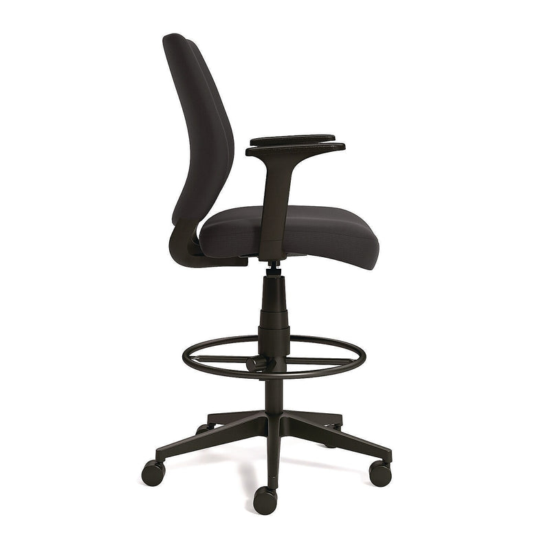 Alera Wessex Ergonomic Fabric Task Chair, Black (ALEWX4614)