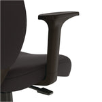Alera Wessex Ergonomic Fabric Task Chair, Black (ALEWX4614)
