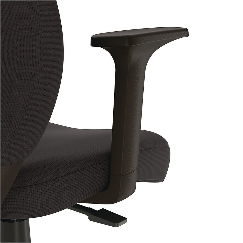 Alera Wessex Ergonomic Fabric Task Chair, Black (ALEWX4614)