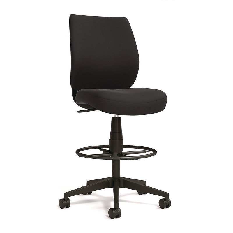 Alera Wessex Ergonomic Fabric Task Chair, Black (ALEWX4614)