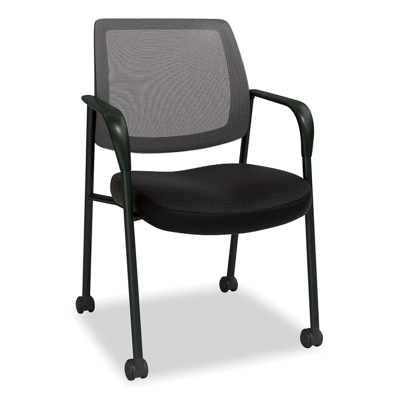 Alera Wessex Fabric Conference Chair, Black (ALEWX43BME17)