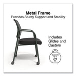 Alera Wessex Fabric Conference Chair, Black (ALEWX43BME17)