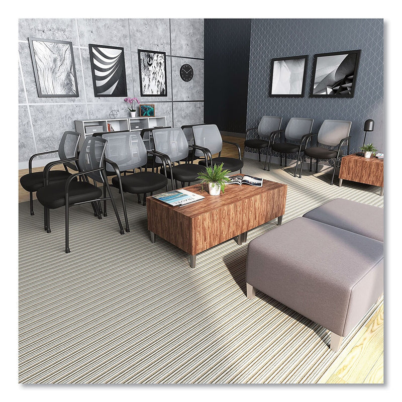 Alera Wessex Fabric Conference Chair, Black (ALEWX43BME17)