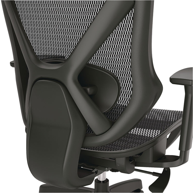 Alera Taunton Ergonomic Mesh Swivel Task Chair, Black (ALETN41BME18)