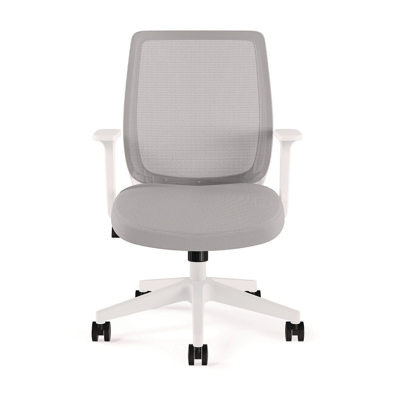 Alera Wessex Fabric Swivel Task Chair, Gray (ALEWX42BME47)