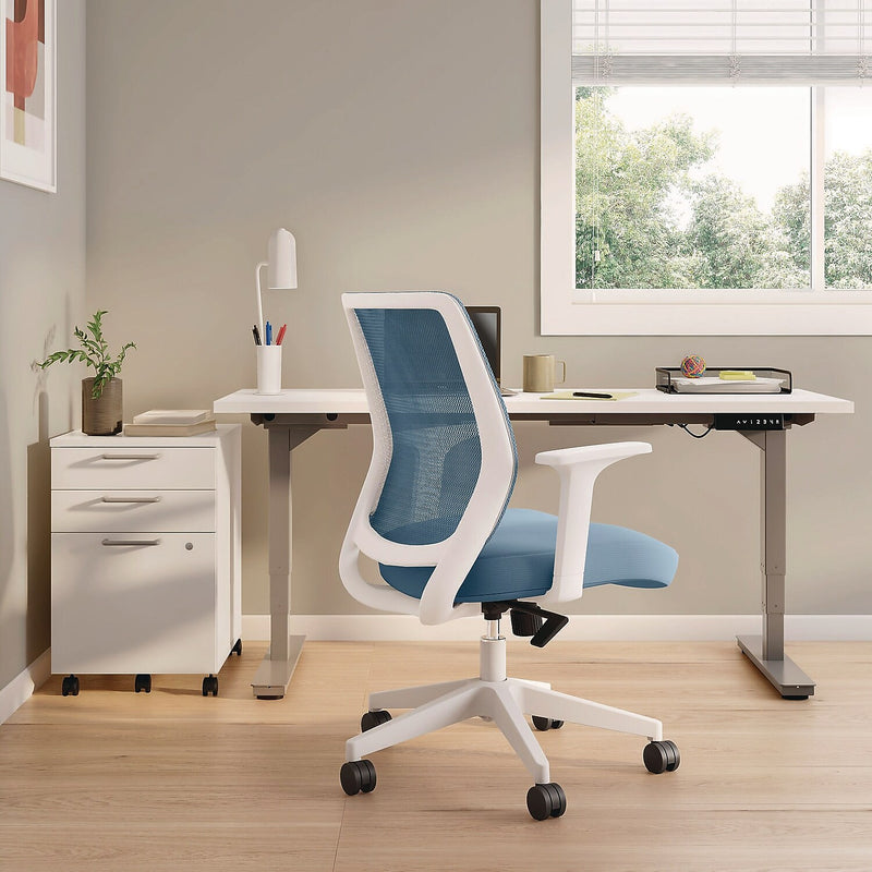 Alera Wessex Fabric Swivel Task Chair, Seafoam (ALEWX42BME24)