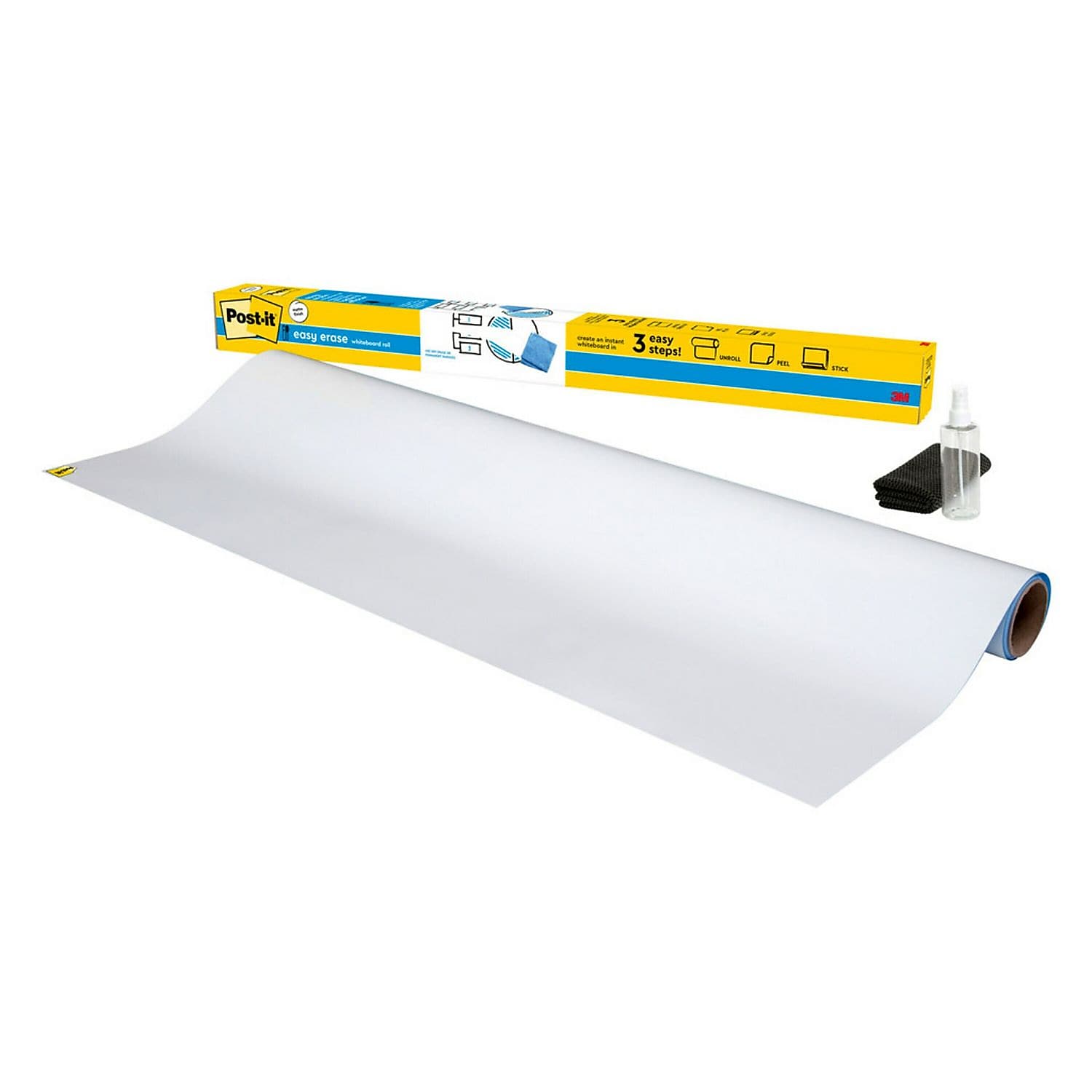 Post-it Easy Erase Laminate Dry-Erase Whiteboard, 8' x 4' (EE8X4)