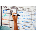Post-it Easy Erase Laminate Dry-Erase Whiteboard, 6' x 4' (7100299520)