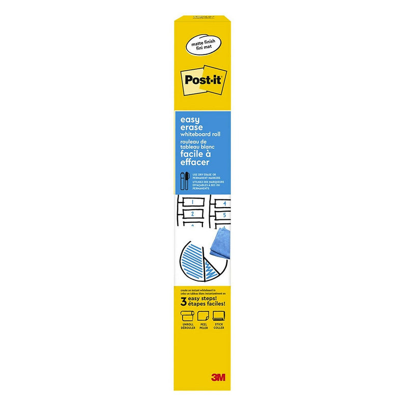 Post-it Easy Erase Laminate Dry-Erase Whiteboard, 3' x 2' (EE3X2)