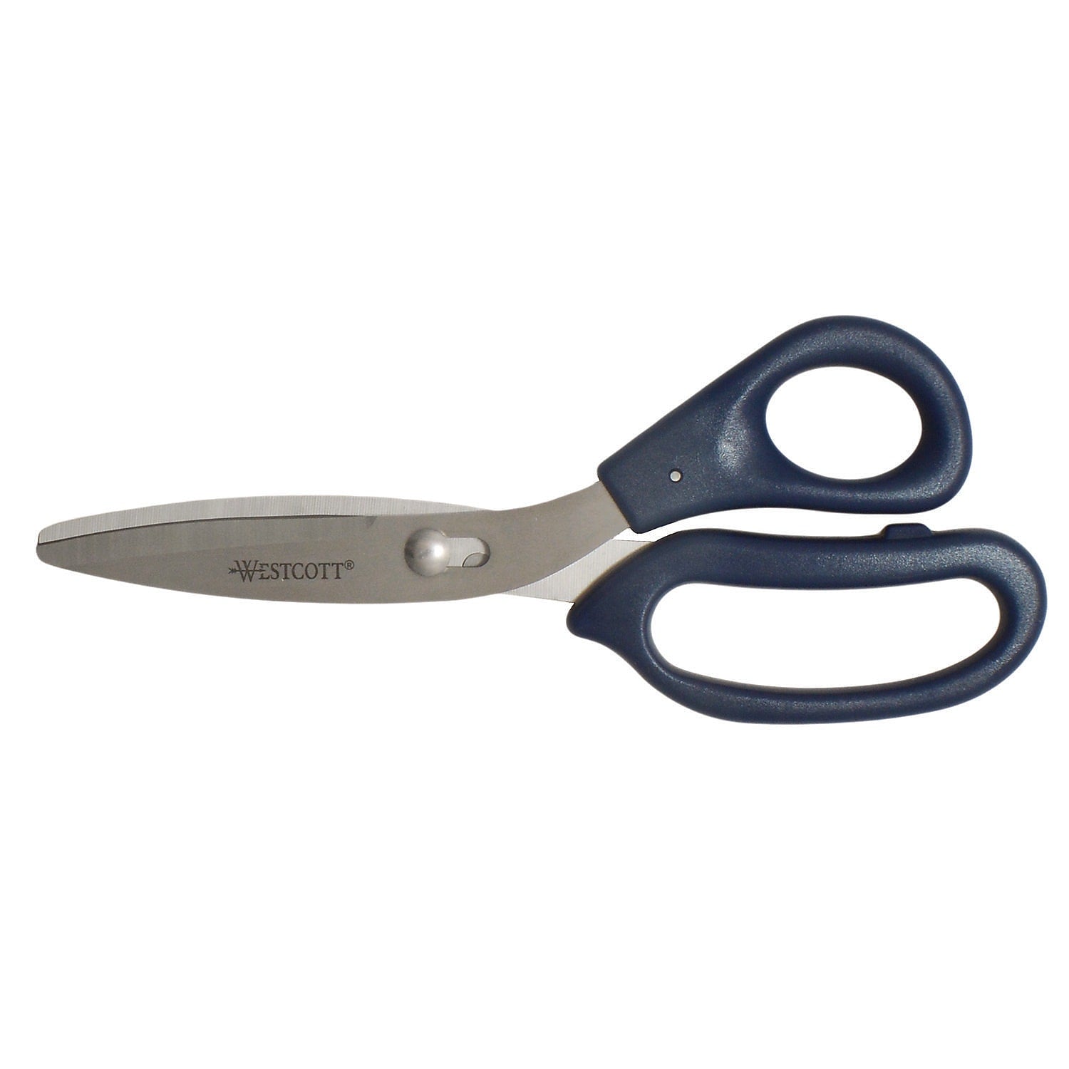 Westcott Power Pivot 8" Stainless Steel Shears, Pointed Tip, Blue (ACM00454)