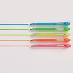 Zebra Z- Grip Retractable Highlighter with Grip, Chisel Tip, Assorted Neon, Dozen (71200)