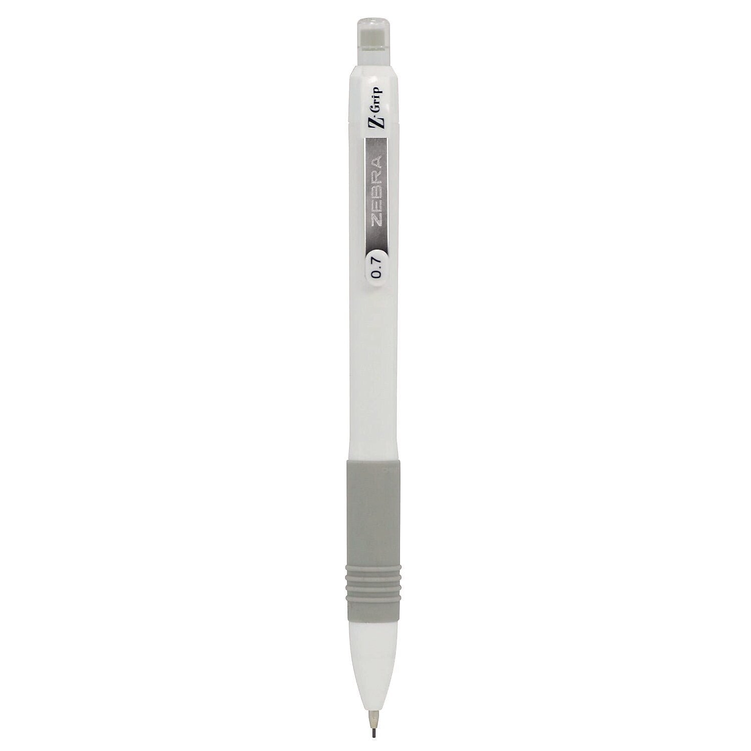 Zebra Z-Grip Mechanical Pencil, 0.7mm, #2 Medium Lead, Dozen (50400)
