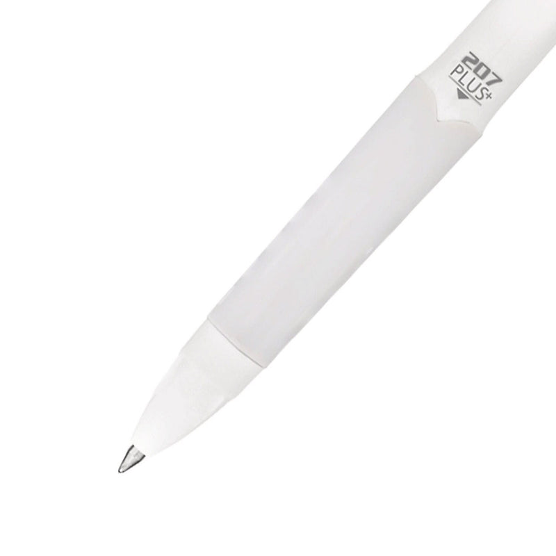 uniball 207 Plus+ Retractable Gel Pen, Medium Point, 0.7mm, Black Ink, 4 Pack (70652)