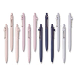 uniball Zento Retractable Gel Pen, Medium Point, 0.7mm, Black Ink, Dozen (70663)