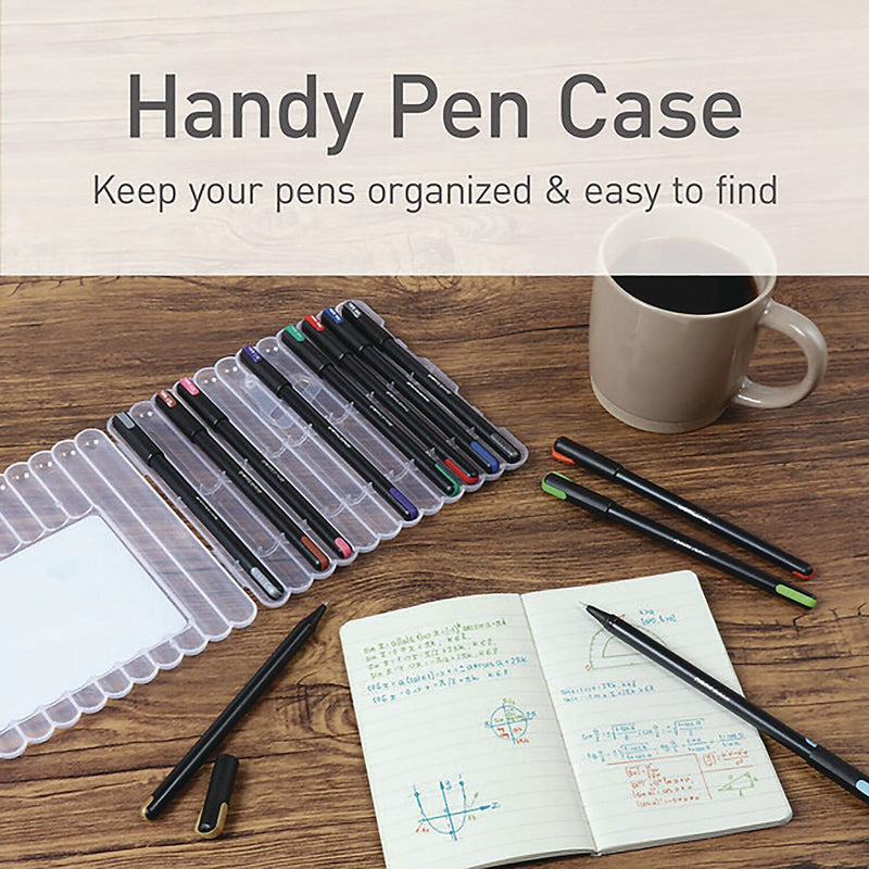 TOPS PENTONIC Gel Pen, Assorted Point, 0.6 mm/0.7 mm/1 mm, Assorted Ink, Dozen (PEN12185)
