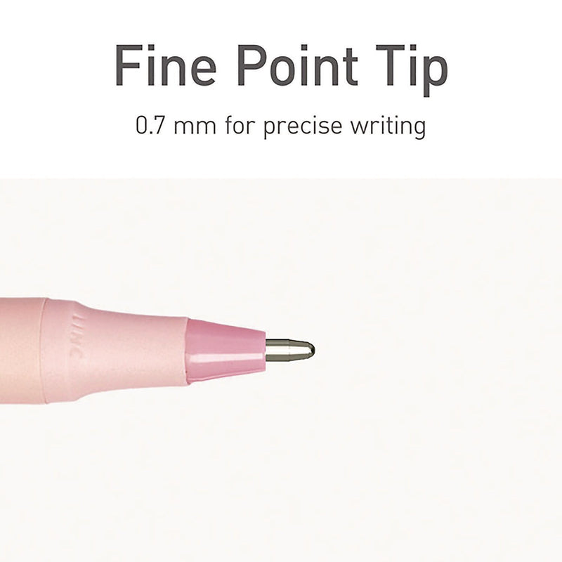 TOPS PENTONIC Gel Pen, Fine Point, 0.7mm, Red Ink, 10 Pack (PEN13087)
