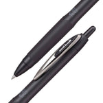 uniball 207 Plus+ Retractable Gel Pen, Micro Point, 0.5mm, Black Ink, Dozen (70606)