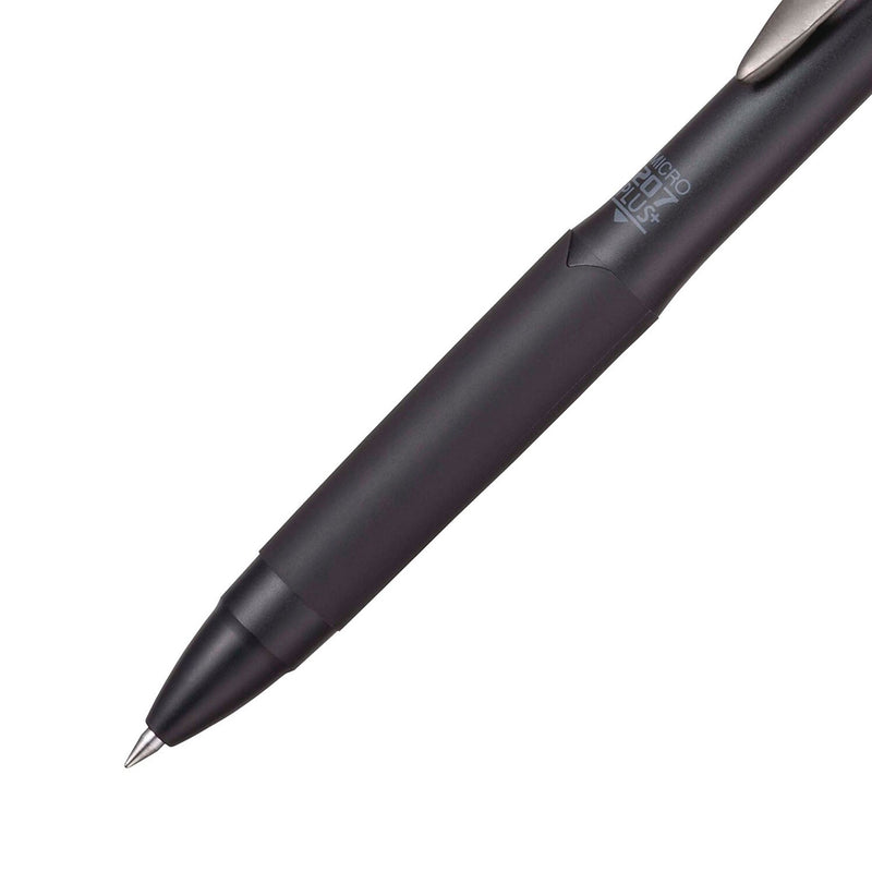 uniball 207 Plus+ Retractable Gel Pen, Micro Point, 0.5mm, Black Ink, Dozen (70606)