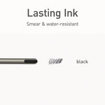 TOPS PENTONIC Ballpoint Pen, Medium Point, 1.0mm, Black Ink, 25 Pack (PEN12128)