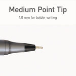 TOPS PENTONIC Ballpoint Pen, Medium Point, 1.0mm, Black Ink, 25 Pack (PEN12128)