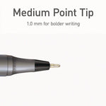TOPS PENTONIC Ballpoint Pen, Medium Point, 1.0mm, Assorted Ink, 25 Pack (PEN12127)