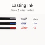 TOPS PENTONIC Ballpoint Pen, Fine Point, 0.7mm, Assorted Ink, 25 Pack (PEN12126)