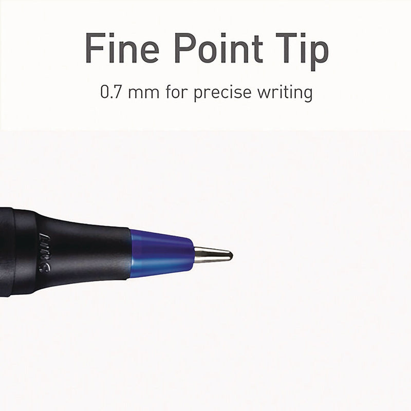 TOPS PENTONIC Ballpoint Pen, Fine Point, 0.7mm, Assorted Ink, 25 Pack (PEN12126)
