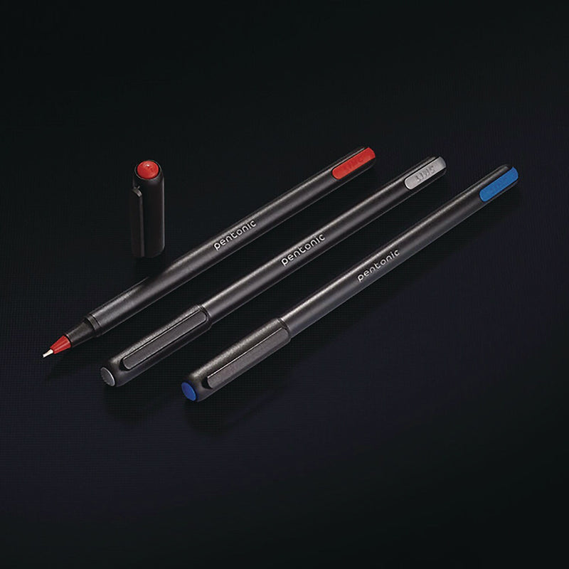 TOPS PENTONIC Ballpoint Pen, Fine Point, 0.7mm, Assorted Ink, 25 Pack (PEN12126)