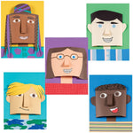 Pacon Tru-Ray 12" x 18" Construction Paper, Assorted Skin Tone Colors, 50 Sheets/Pack (P102950)
