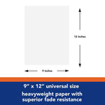 Pacon Tru-Ray 9" x 12" Construction Paper, White, 50 Sheets/Pack, 50 Packs/Carton (P103026)