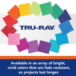 Pacon Tru-Ray 9" x 12" Construction Paper, White, 50 Sheets/Pack, 50 Packs/Carton (P103026)