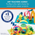 Pacon Tru-Ray 9" x 12" Construction Paper, White, 50 Sheets/Pack, 50 Packs/Carton (P103026)