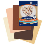 Pacon Tru-Ray 9" x 12" Construction Paper, Assorted Skin Tone Colors, 50 Sheets/Pack (P102949)