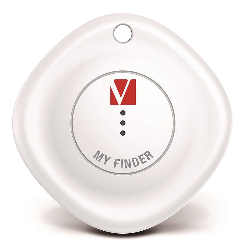 Verbatim My Finder Bluetooth Tracker for Apple iOS, Black/White, 2/Pack (32131)