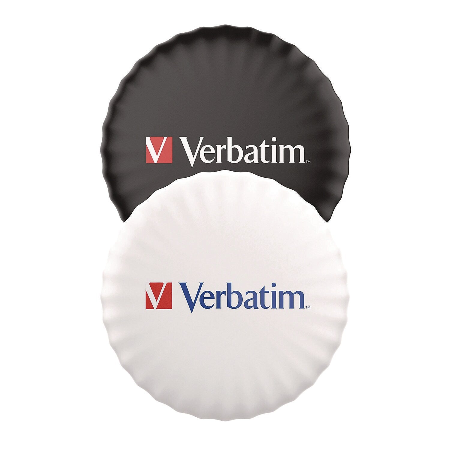 Verbatim My Finder Bluetooth Coin Tracker for Apple iOS, Black/White, 2/Pack (32134)
