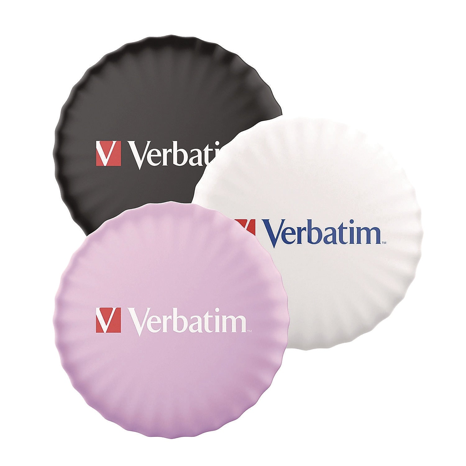 Verbatim My Finder Bluetooth Coin Tracker for Apple iOS, Black/Purple/White, 3/Pack (32135)