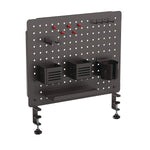 Kantek 17" x 20.58" Pegboard Organizer Kits, Black (PBS120B)