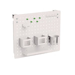 Kantek 17" x 20.58" Pegboard Organizer Kits, White (PBS120W)