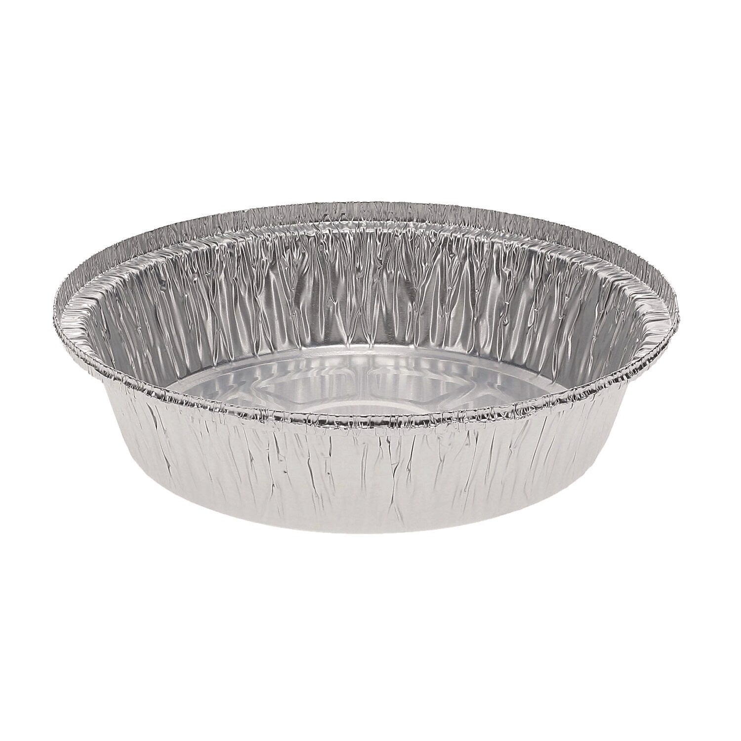 Pactiv Evergreen 24 oz. Aluminum Take-Out Container, Round, Silver, 250/Carton (PCTY52730)