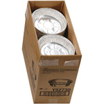 Pactiv Evergreen 24 oz. Aluminum Take-Out Container, Round, Silver, 250/Carton (PCTY52730)
