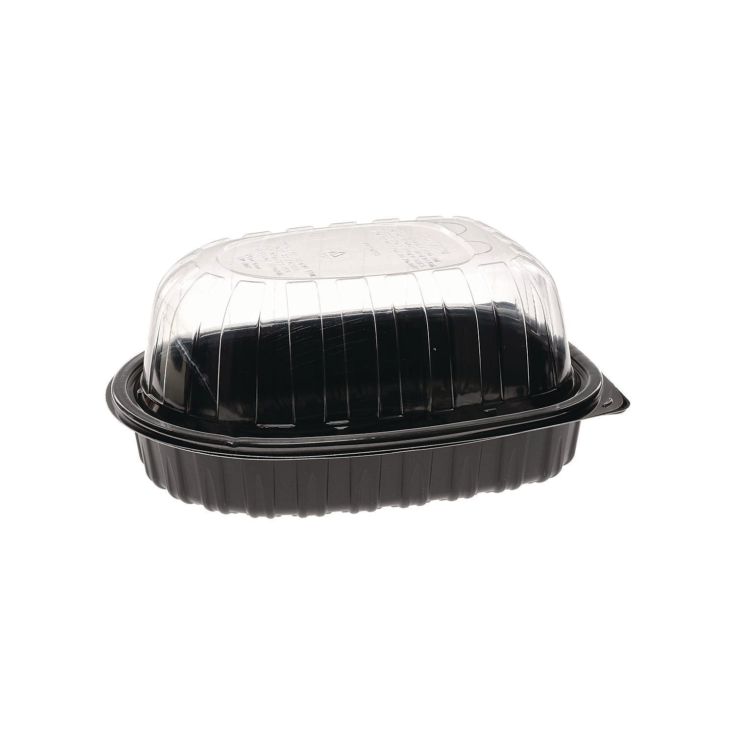 Pactiv MealMaster Chicken Roaster Container, Black, 110/Carton (PAC YCNC600700DZ)