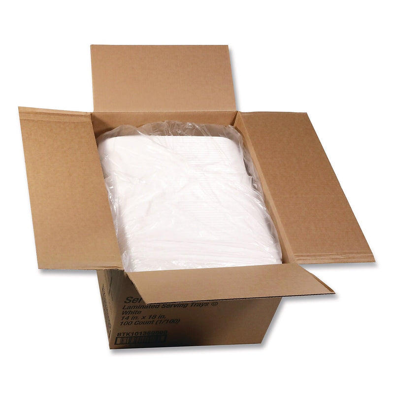 Pactiv Evergreen Foam Serving Tray, 100/Carton (BTK101360000)