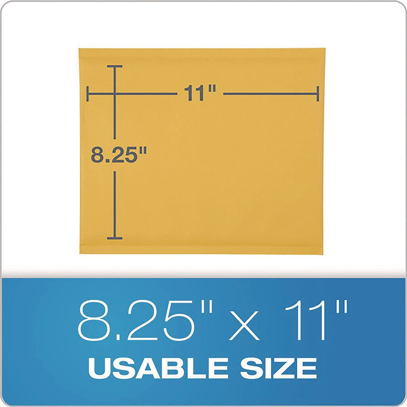 8.25" x 11" Self-Sealing Bubble Mailer, Brown Kraft, 25/Pack (QUA85759)