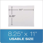 8.25" x 11" Self-Sealing Bubble Mailer, #2, White, 25/Pack (QUA95009)