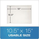 10.5" x 15" Self-Sealing Bubble Mailer, #5, White, 25/Pack (QUA95011)