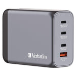 Verbatim GaN USB-A/USB-C Wall Charger, 200W, Black/Gray (32204)