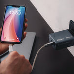 Verbatim GaN USB-A/USB-C Wall Charger, 200W, Black/Gray (32204)