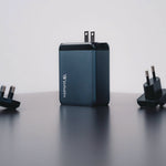 Verbatim GaN USB-A/USB-C Wall Charger, 200W, Black/Gray (32204)