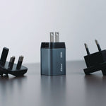 Verbatim GaN USB-A/USB-C Wall Charger, 35W, Black/Gray (32200)